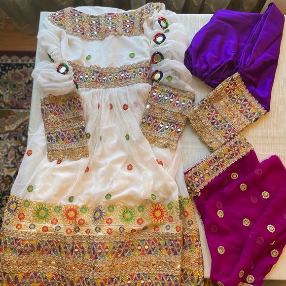 Dresses & Skirts - Afghan Traditional handmade Dress brand new